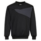 Portwest Sweaters PW273 zwart-zoomgrijs(BZ)