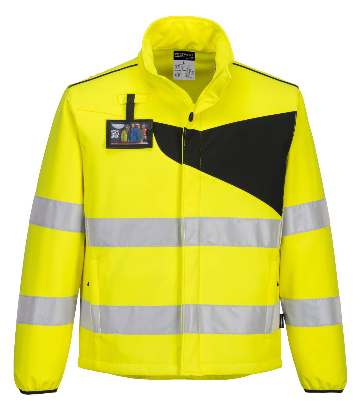 Portwest Jassen PW275 geel-zwart(YB)