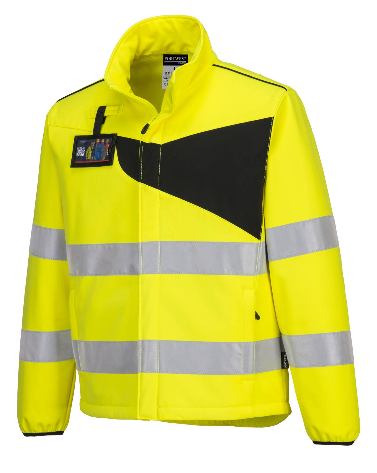 Portwest Jassen PW275 geel-zwart(YB)