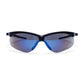 Portwest Oogbescherming PBM's Veiligheidsbrillen PW27 Flex blauw gespiegeld(BM)