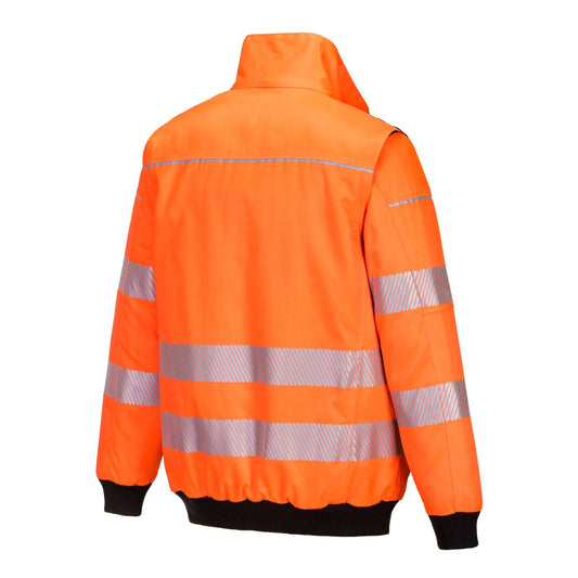 Portwest PW3 Jassen PW302 oranje-zwart(OB)