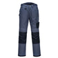 Portwest PW3 Workwear Broek PW304 lichtgewicht stretch zoomgrijs-zwart(ZB)