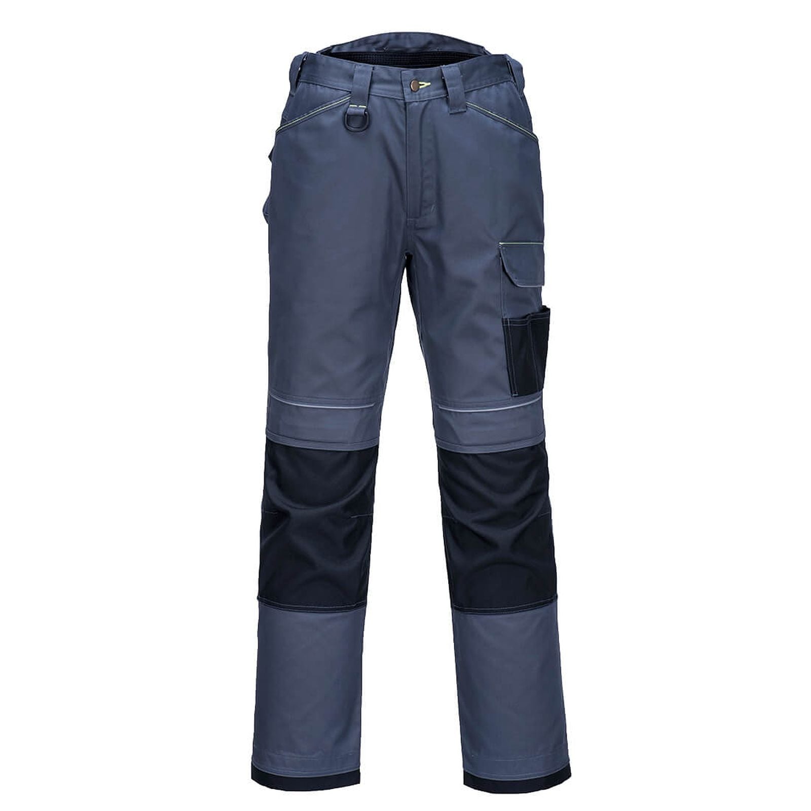 Portwest PW3 Workwear Broek PW304 lichtgewicht stretch zoomgrijs-zwart(ZB)