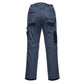 Portwest PW3 Workwear Broek PW304 lichtgewicht stretch zoomgrijs-zwart(ZB)