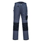 Portwest PW3 Workwear Broek PW304 lichtgewicht stretch zoomgrijs-zwart(ZB)
