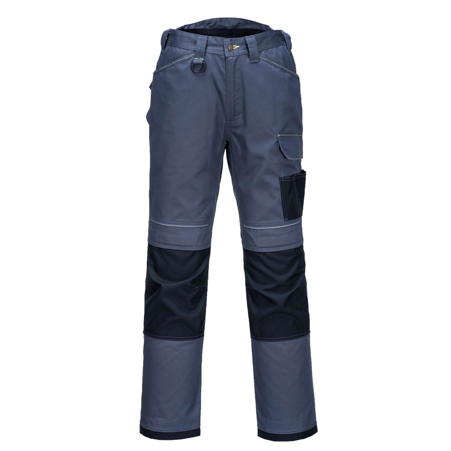 Portwest PW3 Workwear Broek PW304 lichtgewicht stretch zoomgrijs-zwart(ZB)