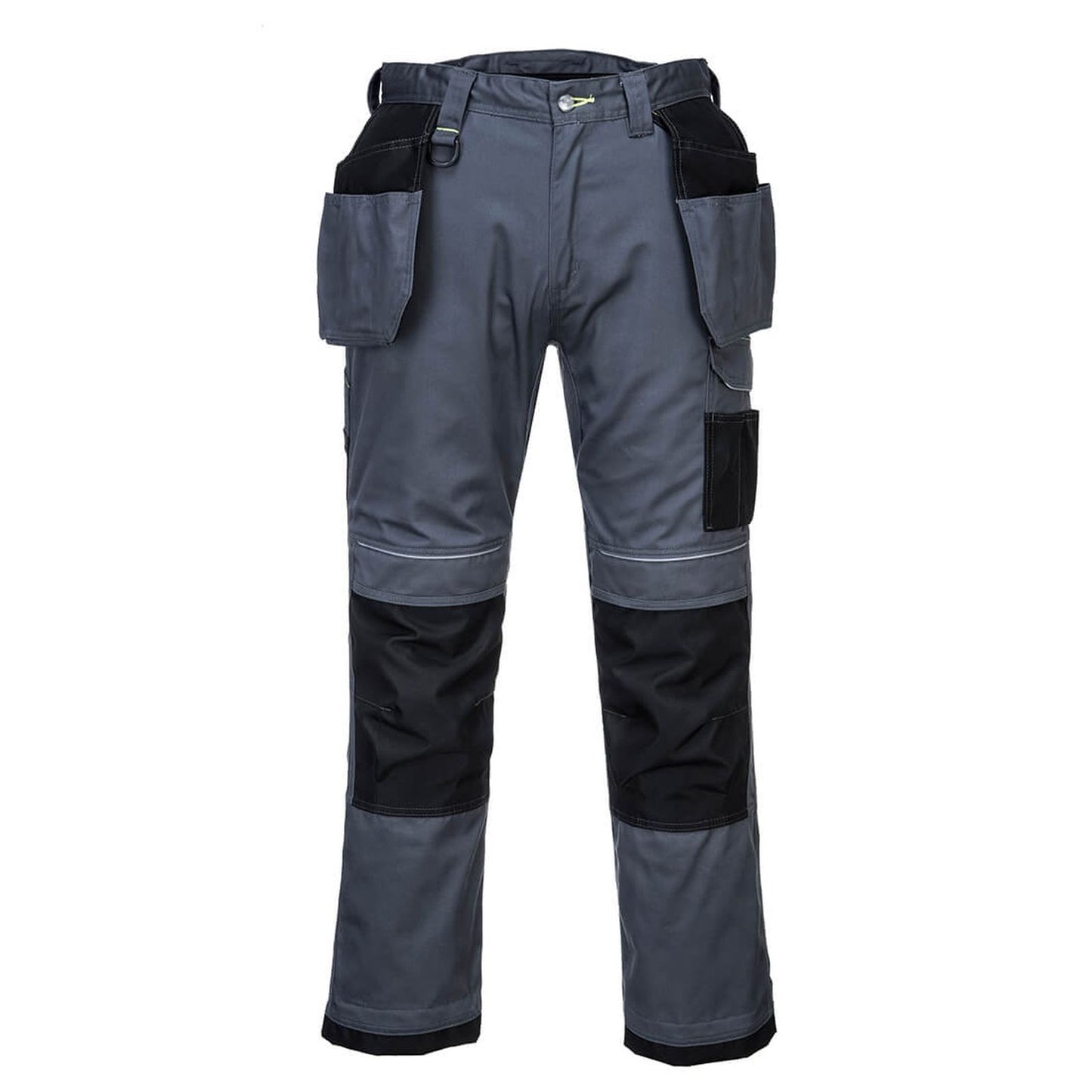 Portwest PW3 Workwear Broek PW305 stretch holsterzakken zoomgrijs-zwart(ZB)