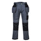 Portwest PW3 Workwear Broek PW305 stretch holsterzakken zoomgrijs-zwart(ZB)