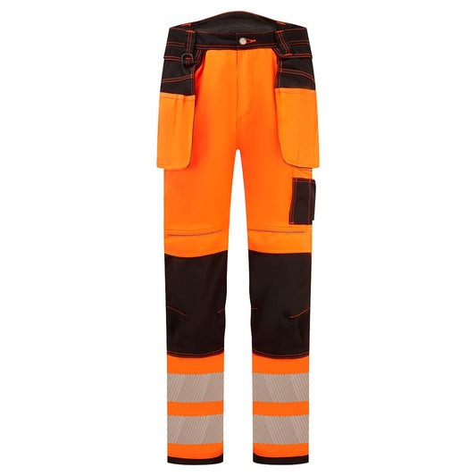 Portwest PW3 Broeken PW306 oranje-zwart(OB)