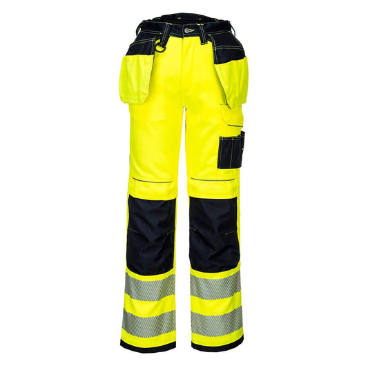 Portwest PW3 Broeken PW306 geel-zwart(YB)