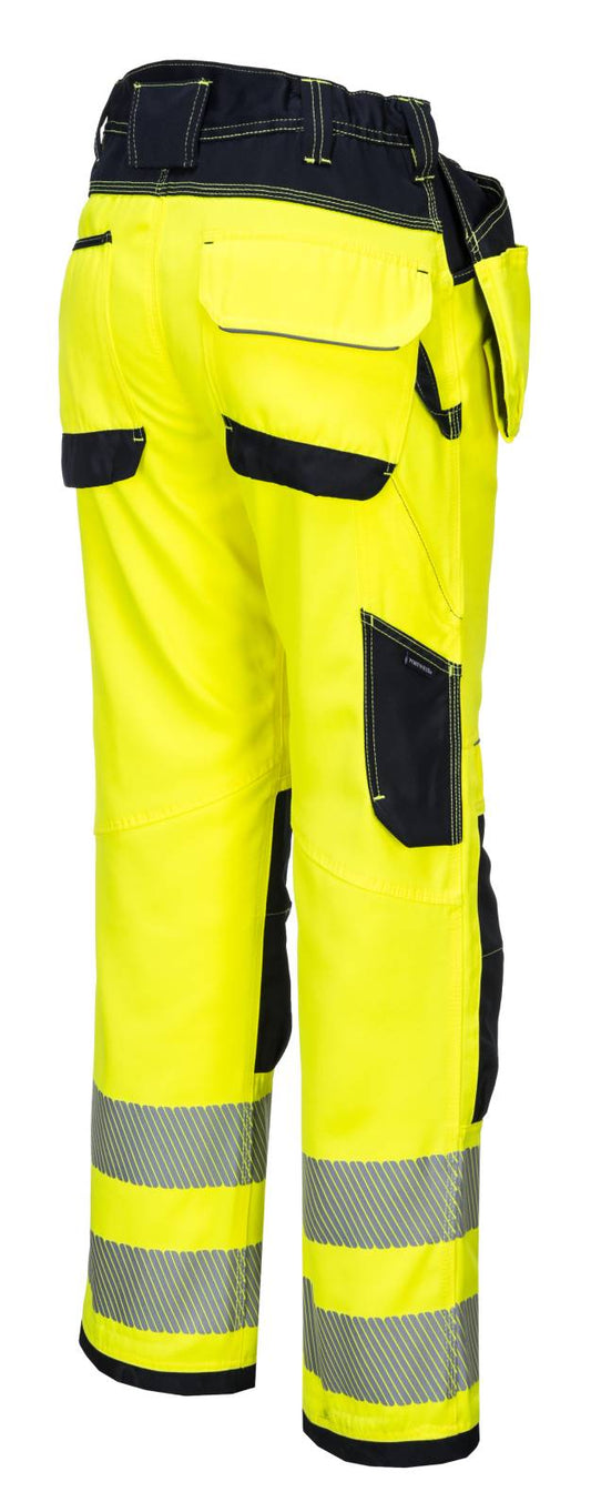Portwest PW3 Broeken PW306 geel-zwart(YB)