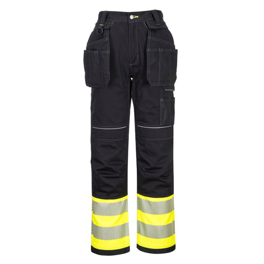Portwest PW3 Broeken PW307 geel-zwart(YB)