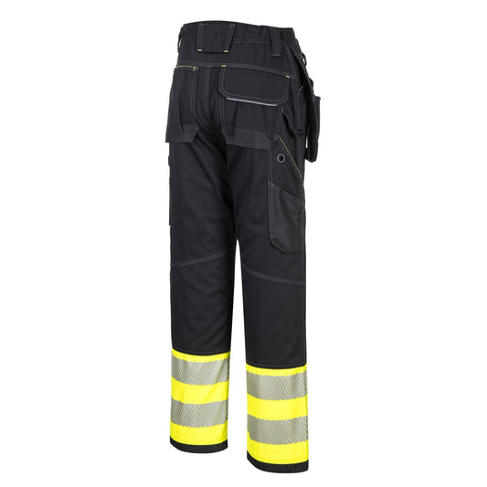 Portwest PW3 Broeken PW307 geel-zwart(YB)