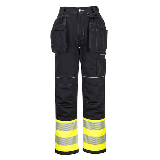 Portwest PW3 Broeken PW307 geel-zwart(YB)