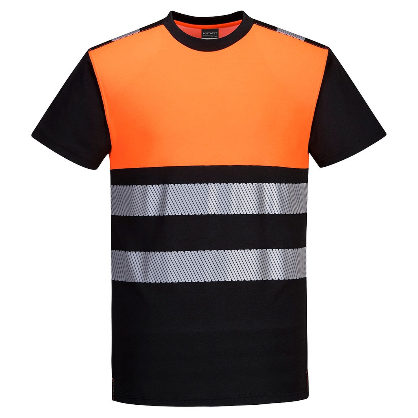 Portwest PW3 Shirts PW311 zwart-oranje(BK)