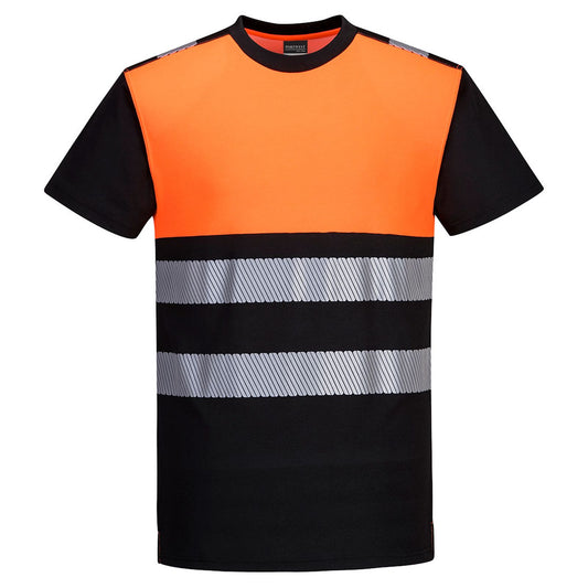 Portwest PW3 Shirts PW311 zwart-oranje(BK)