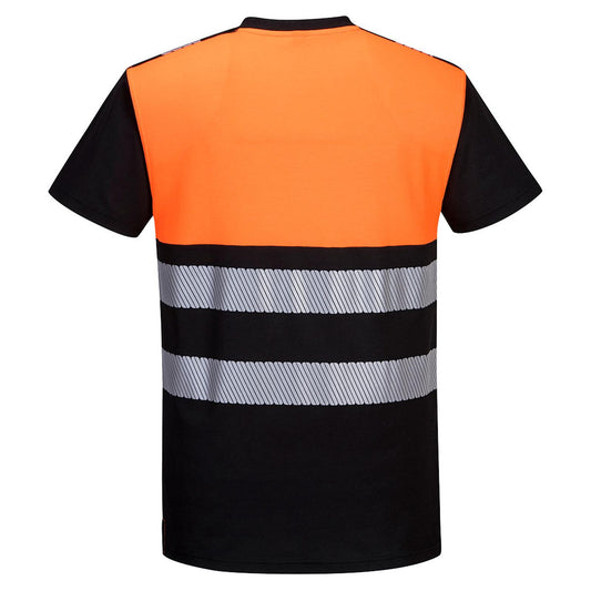 Portwest PW3 Shirts PW311 zwart-oranje(BK)