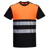 Portwest PW3 Shirts PW311 zwart-oranje(BK)