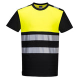 Portwest PW3 Shirts PW311 zwart-geel(BK)