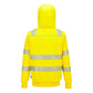 Portwest PW3 Hoge zichtbaarheid Hoodie PW321 Hi-Vis Winter rits geel(YE)
