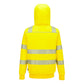 Portwest PW3 Hoge zichtbaarheid Hoodie PW321 Hi-Vis Winter rits geel(YE)