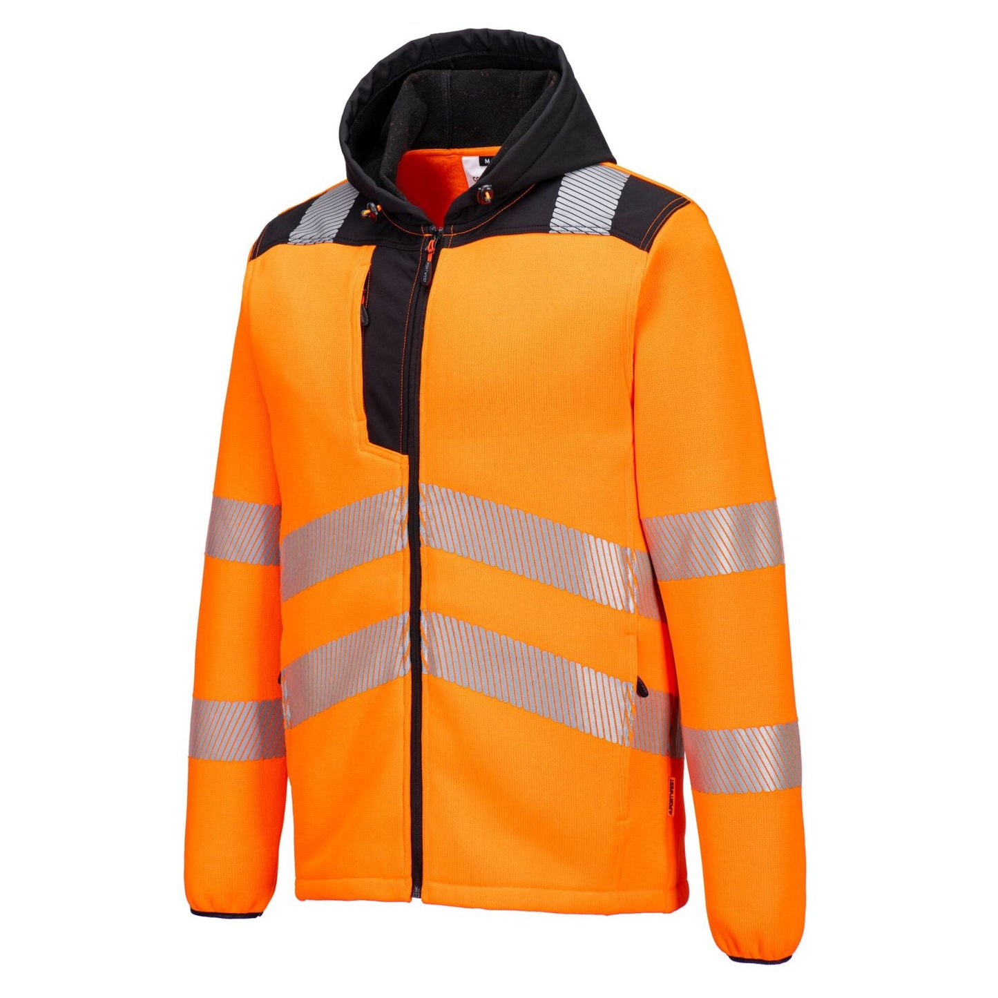 Portwest PW3 Hoge zichtbaarheid Jas PW335 Technical Fleece HiVis oranje-zwart(OB)