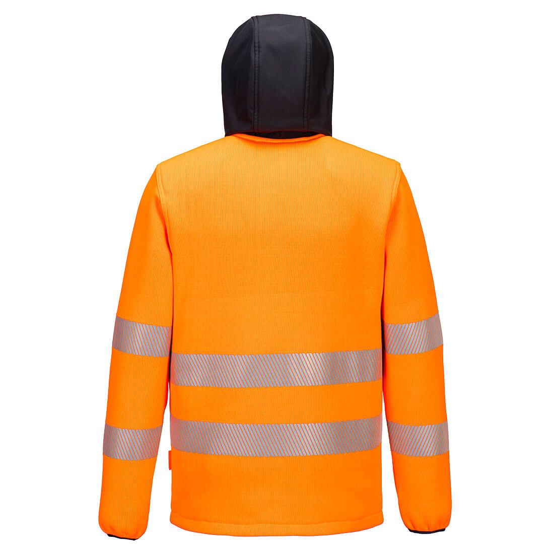 Portwest PW3 Hoge zichtbaarheid Jas PW335 Technical Fleece HiVis oranje-zwart(OB)