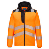 Portwest PW3 Hoge zichtbaarheid Jas PW335 Technical Fleece HiVis oranje-zwart(OB)