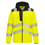 Portwest PW3 Hoge zichtbaarheid Jas PW335 Technical Fleece HiVis geel-zwart(YB)