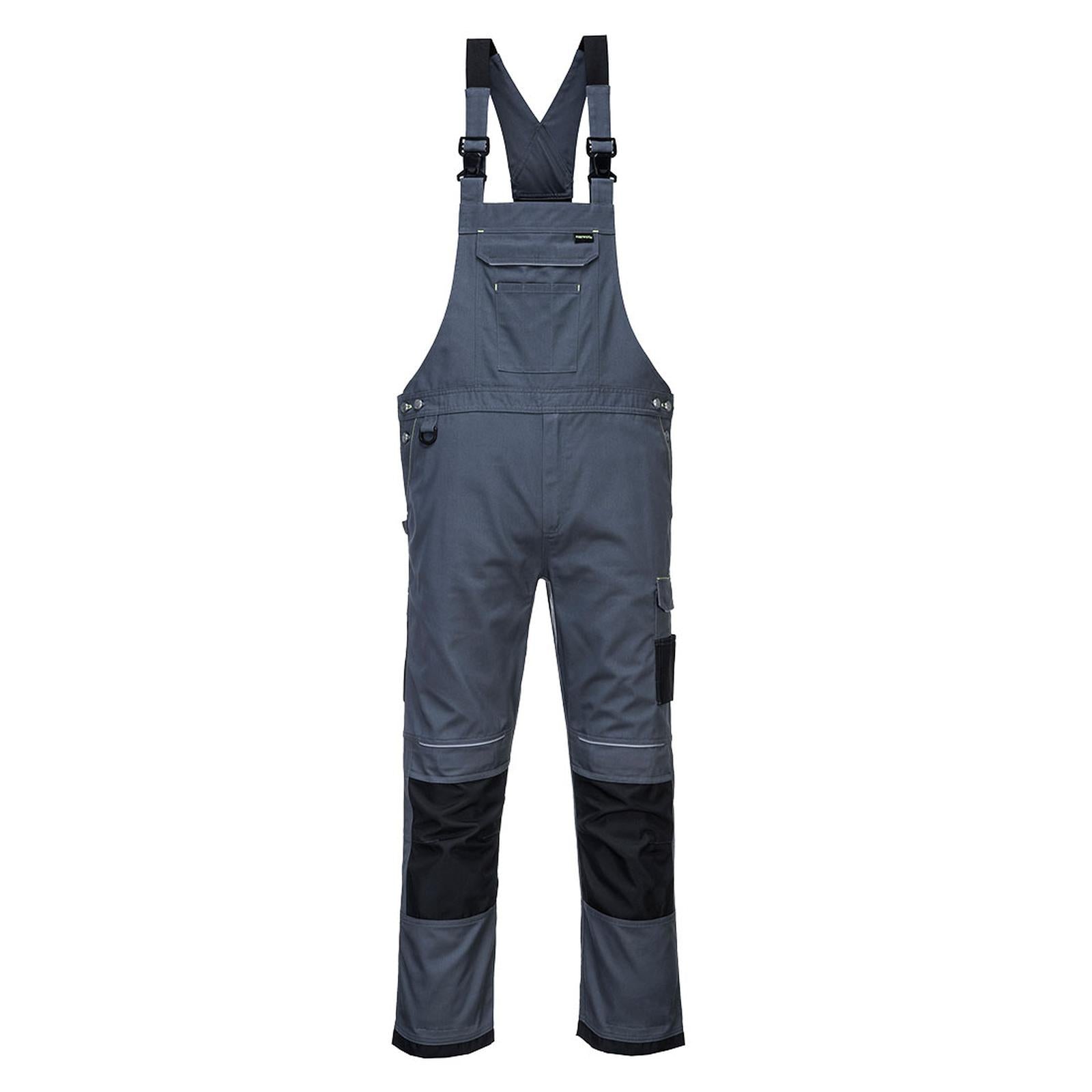 Portwest PW3 Am. Overalls PW346 zoom grijs-zwart(ZB)