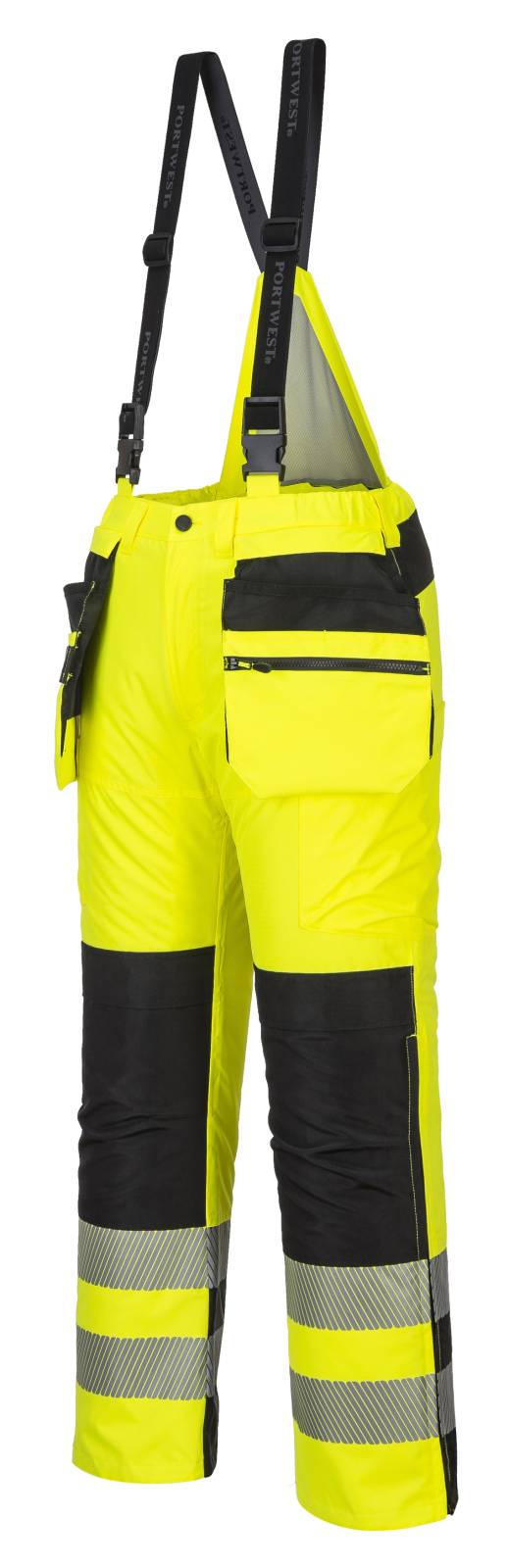 Portwest PW3 PW3 Hi-Vis winter broek PW351 geel-zwart(YB)