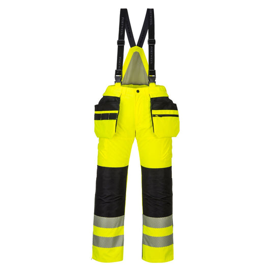 Portwest PW3 PW3 Hi-Vis winter broek PW351 geel-zwart(YB)