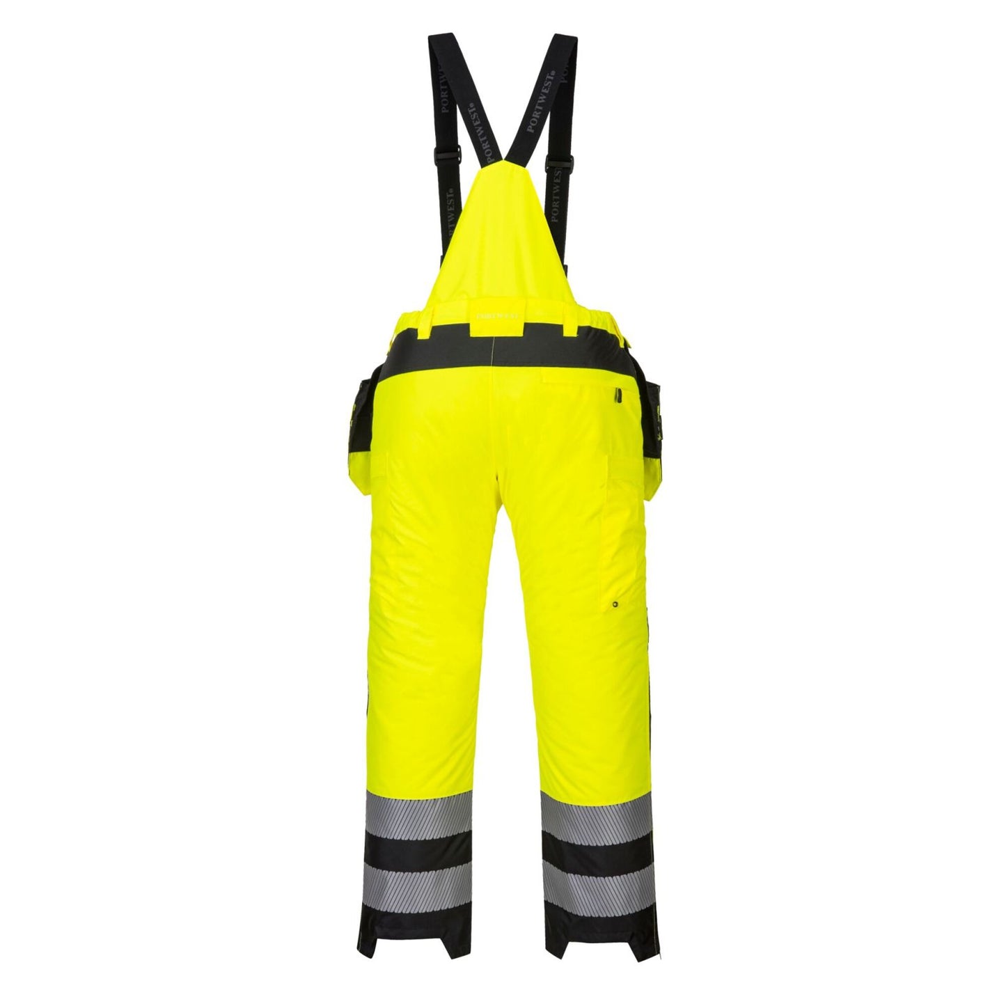 Portwest PW3 PW3 Hi-Vis winter broek PW351 geel-zwart(YB)