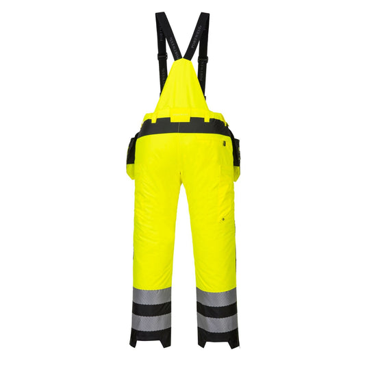 Portwest PW3 PW3 Hi-Vis winter broek PW351 geel-zwart(YB)