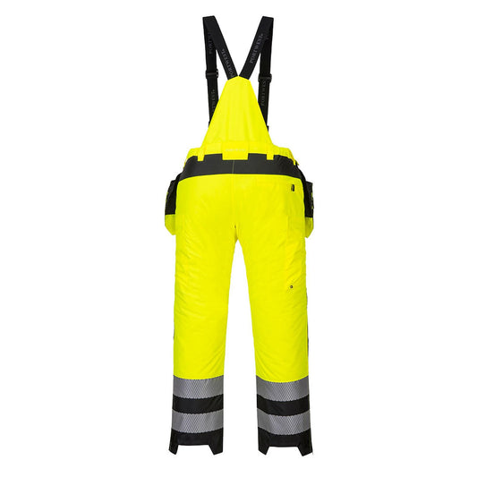 Portwest PW3 PW3 Hi-Vis winter broek PW351 geel-zwart(YB)