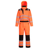 Portwest PW3 Regenoveralls PW355 oranje-zwart(OB)