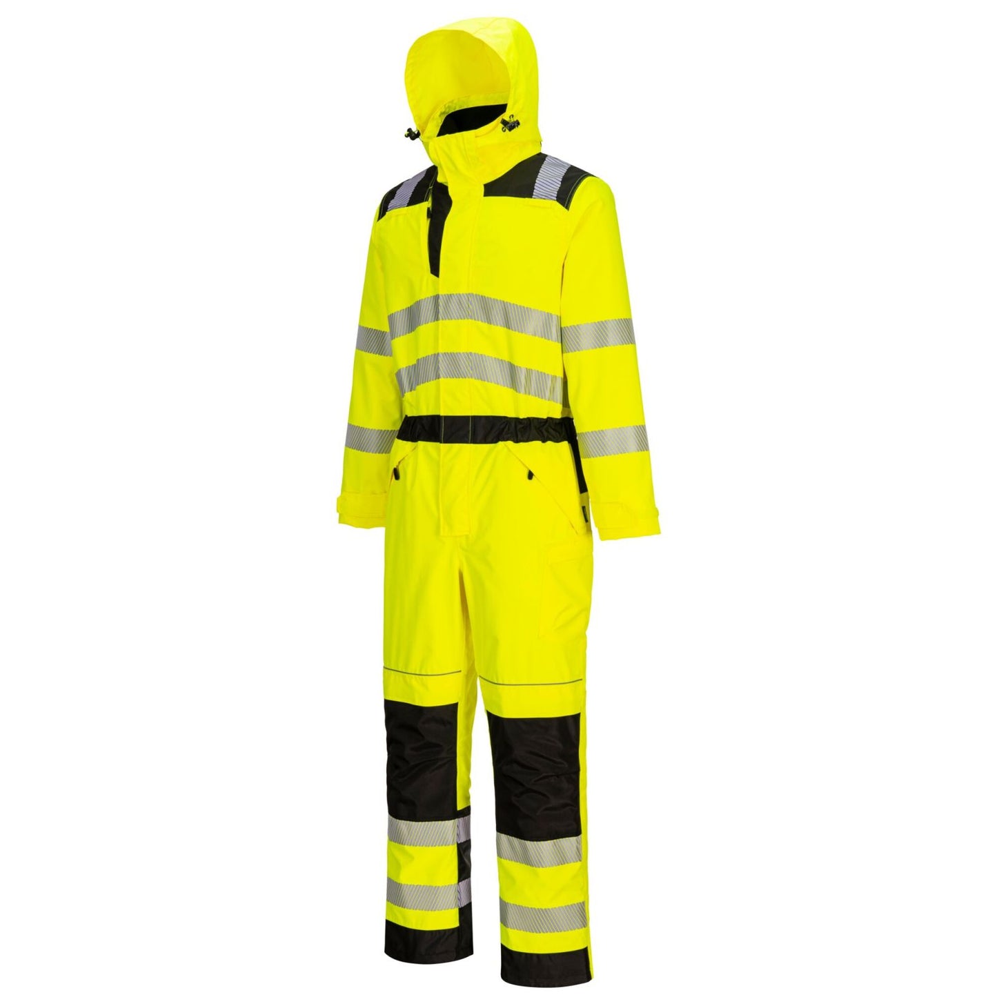Portwest PW3 Regenoveralls PW355 geel-zwart(YB)