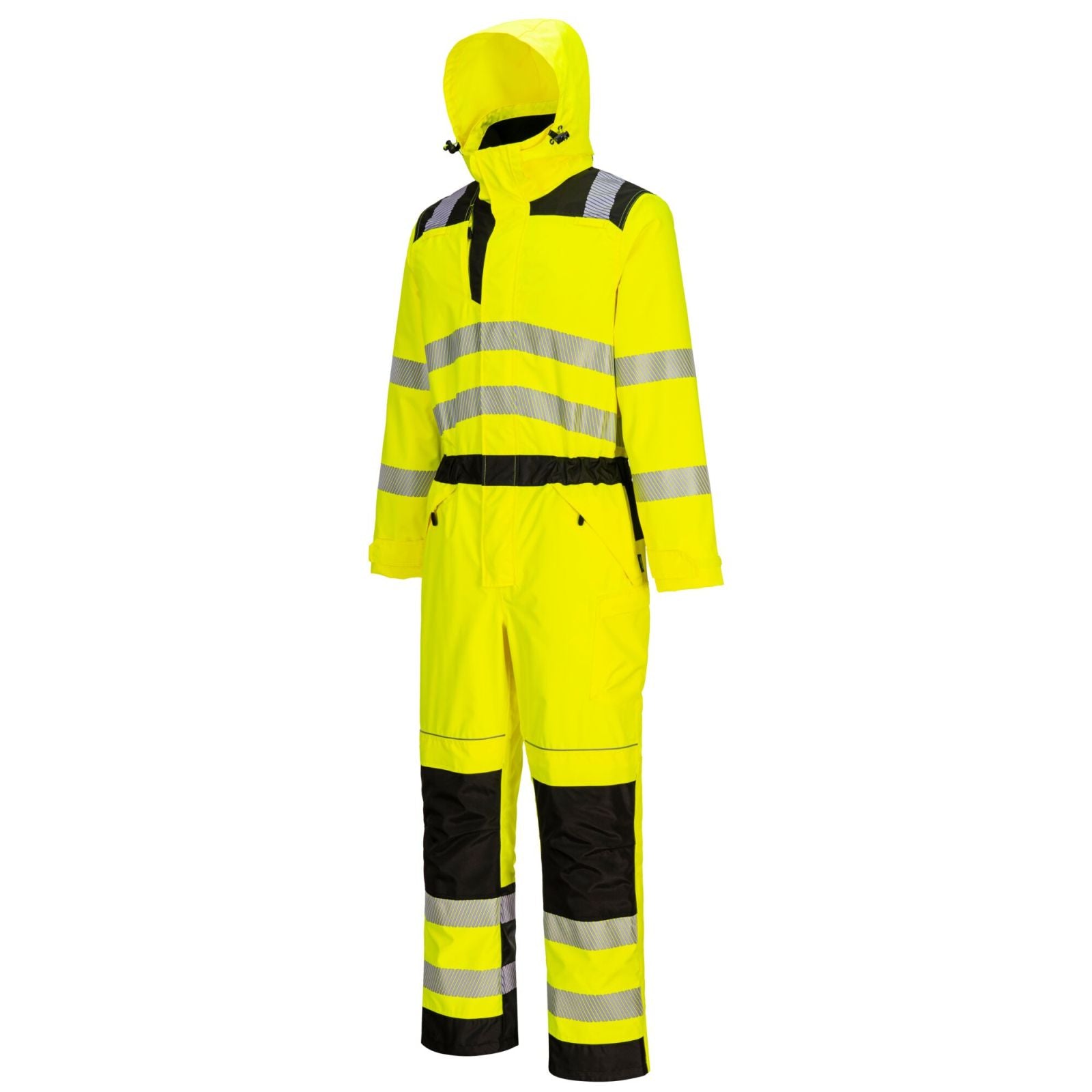Portwest PW3 Regenoveralls PW355 geel-zwart(YB)