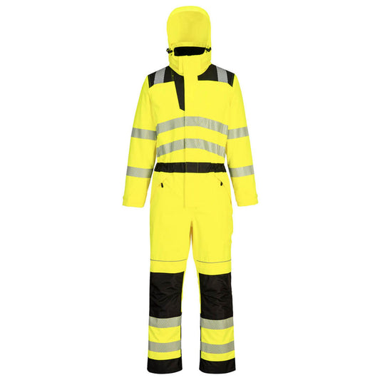 Portwest PW3 Regenoveralls PW355 geel-zwart(YB)