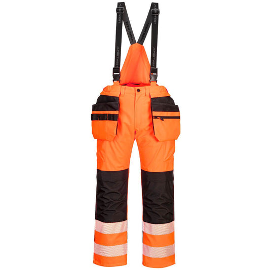 Portwest PW3 Amerikaanse regenoveralls PW356 oranje-zwart(OB)