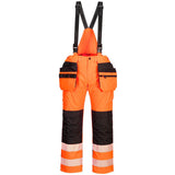 Portwest PW3 Amerikaanse regenoveralls PW356 oranje-zwart(OB)