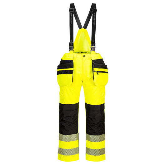 Portwest PW3 Amerikaanse regenoveralls PW356 geel-zwart(YB)
