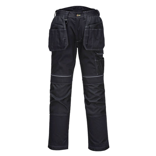 Portwest PW3 Winterbroek PW357 gevoerd holsterzakken zwart(BK)