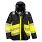 Portwest PW3 Hoge zichtbaarheid Winterjack PW364 Hi-Vis klasse 1 geel-zwart(YB)