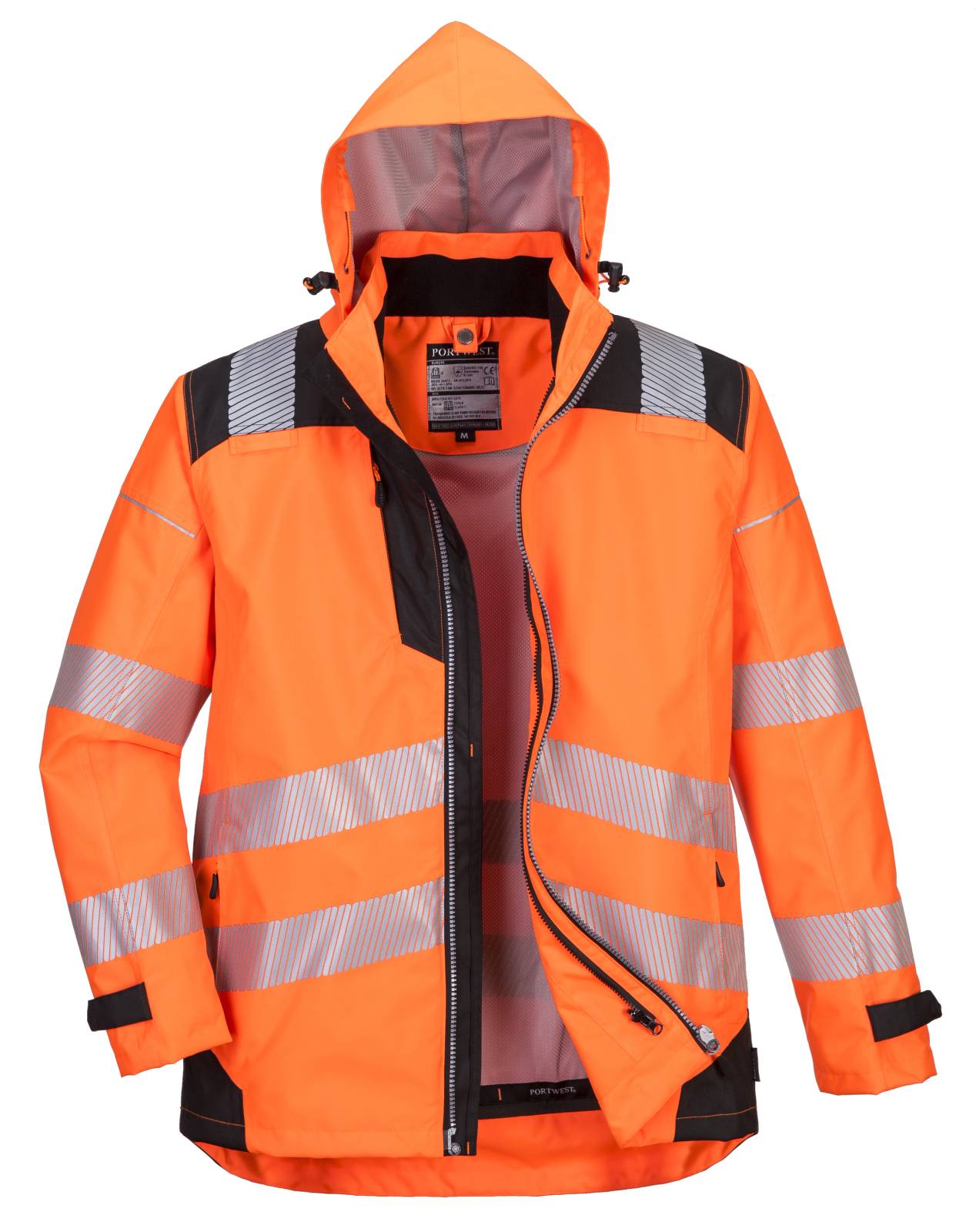 Portwest PW3 Jassen PW365 oranje-zwart(OB)