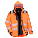 Portwest PW3 Jassen PW365 oranje-zwart(OB)
