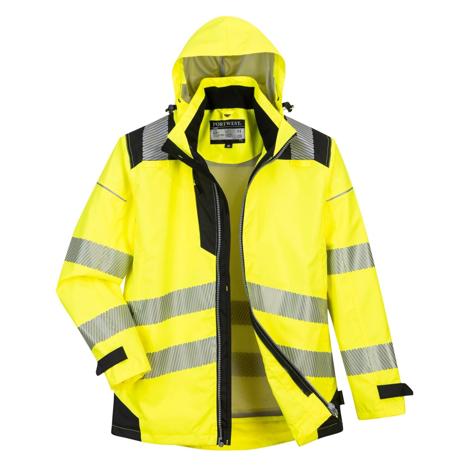 Portwest PW3 Jassen PW365 geel-zwart(YB)