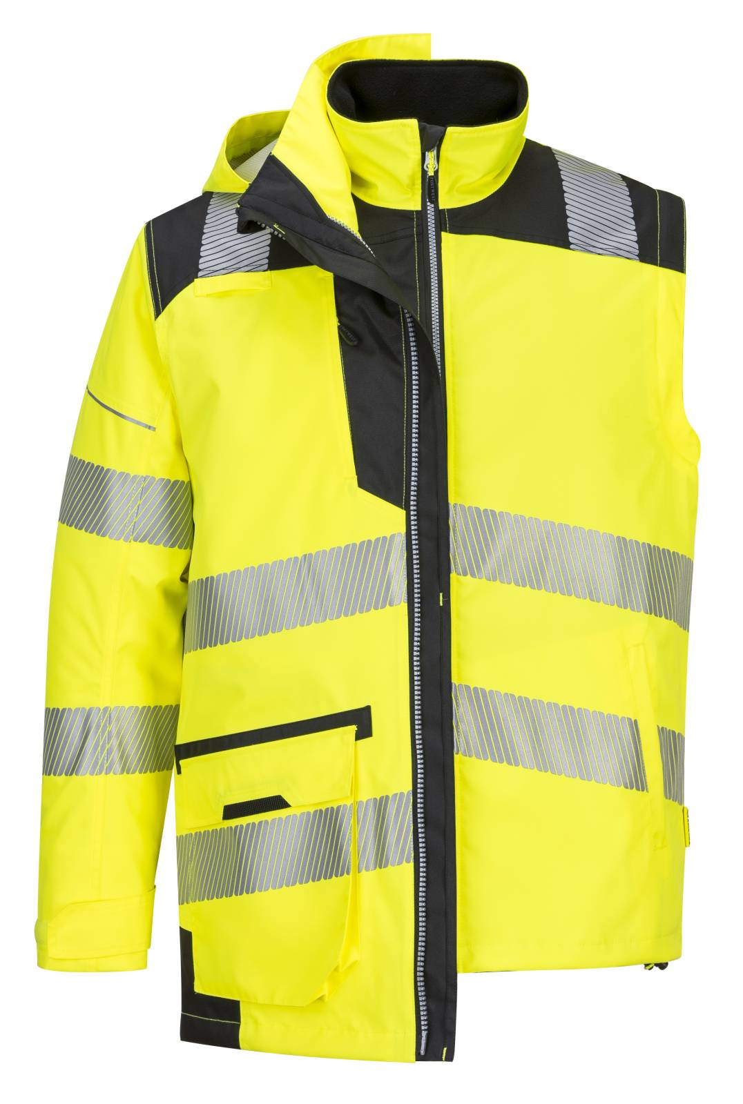 Portwest PW3 Jassen PW367 geel-zwart(YB)