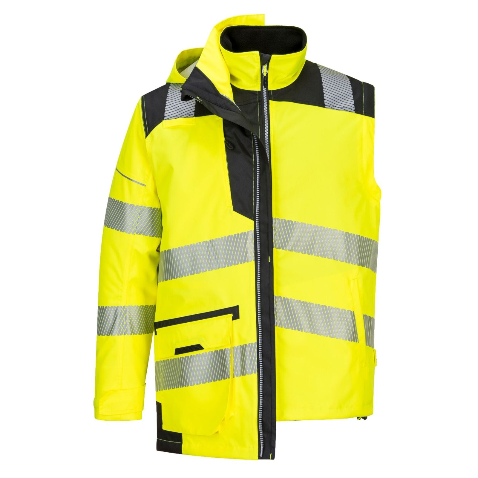 Portwest PW3 Jassen PW367 geel-zwart(YB)
