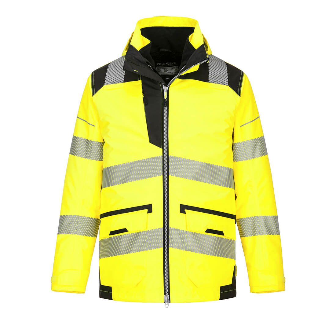 Portwest PW3 Jassen PW367 geel-zwart(YB)